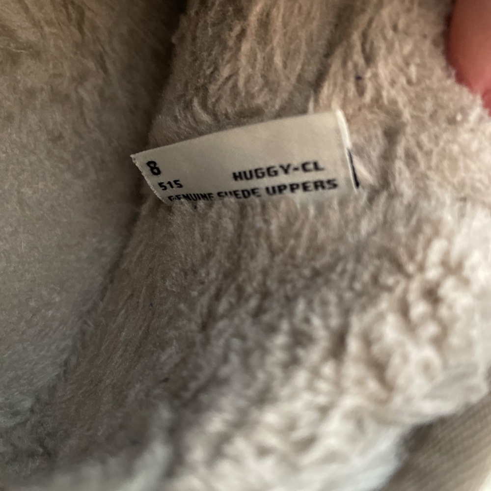 Project Cloud Huggy Platform Leather Shearling Bo… - image 2